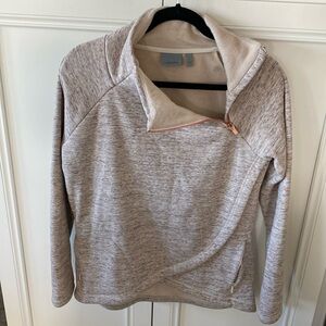 Athleta Cozy Karma ASYM sweatshirt